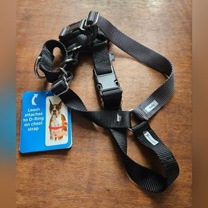 NWT Pet safe Easy walk dog harness size M/L black